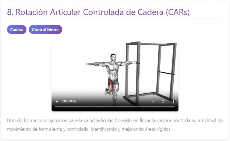 Rotacion Articular Controlada de Cadera